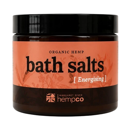 Organic Hemp Bath Salts front view